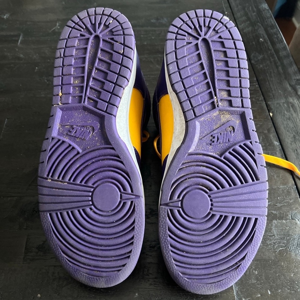 Nike High Dunk Lakers Mens 8 - Picture 8 of 8
